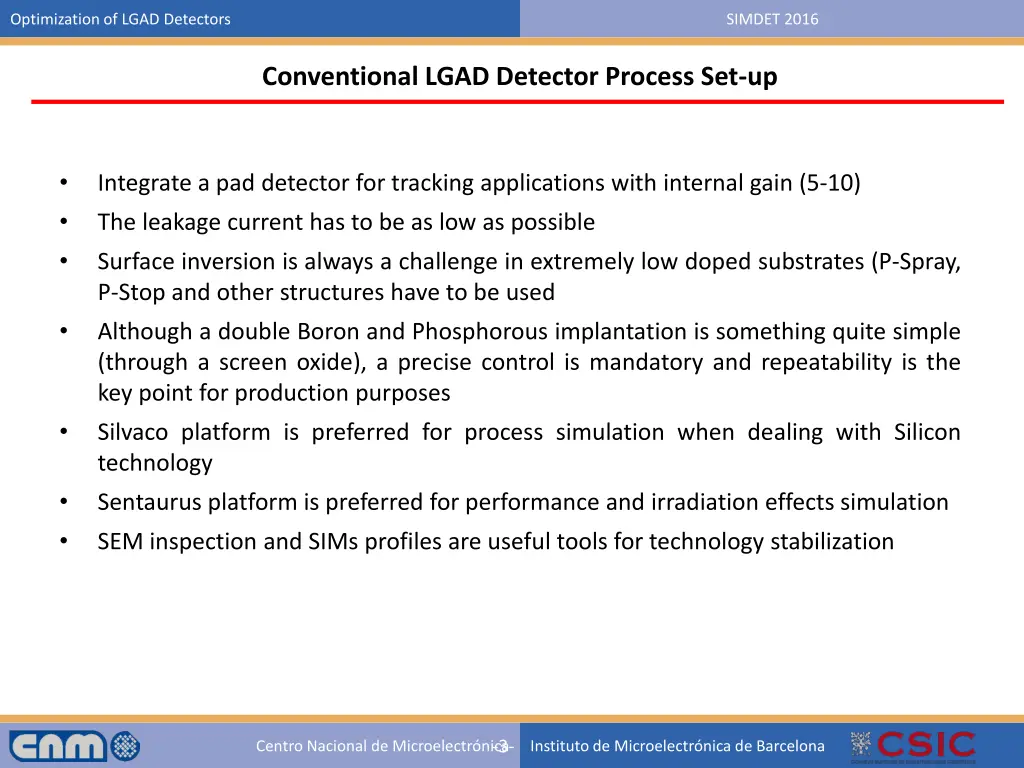 optimization of lgad detectors 41