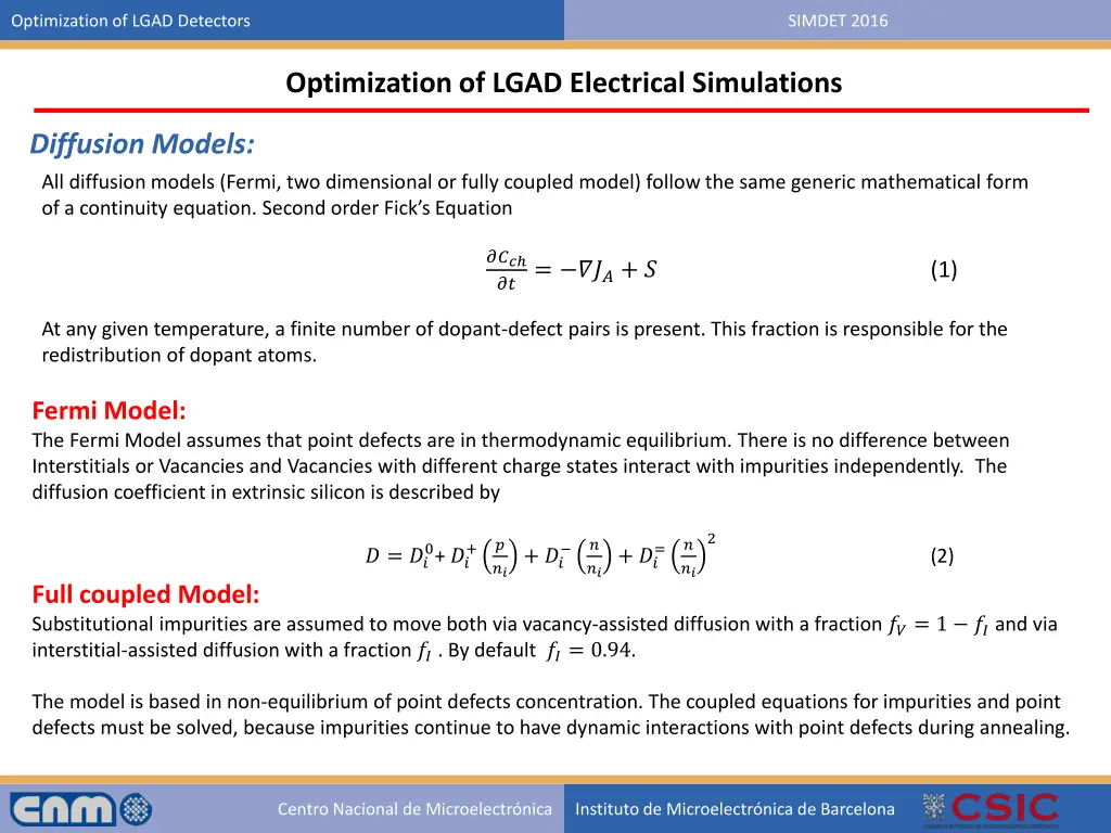 optimization of lgad detectors 49