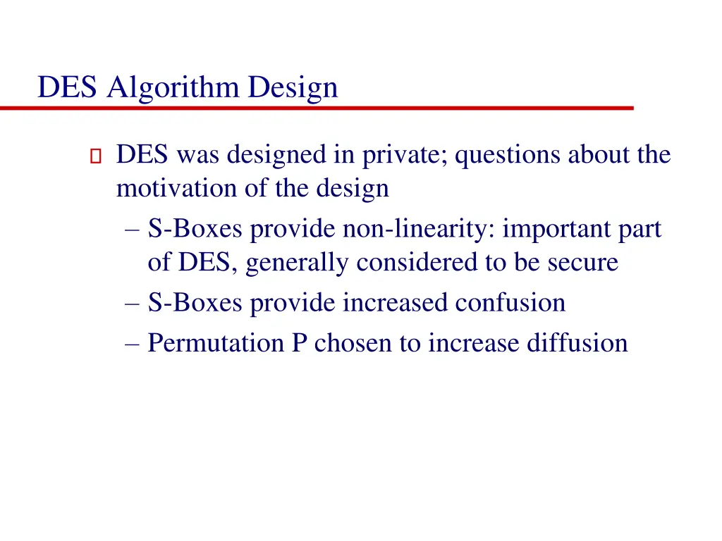 des algorithm design