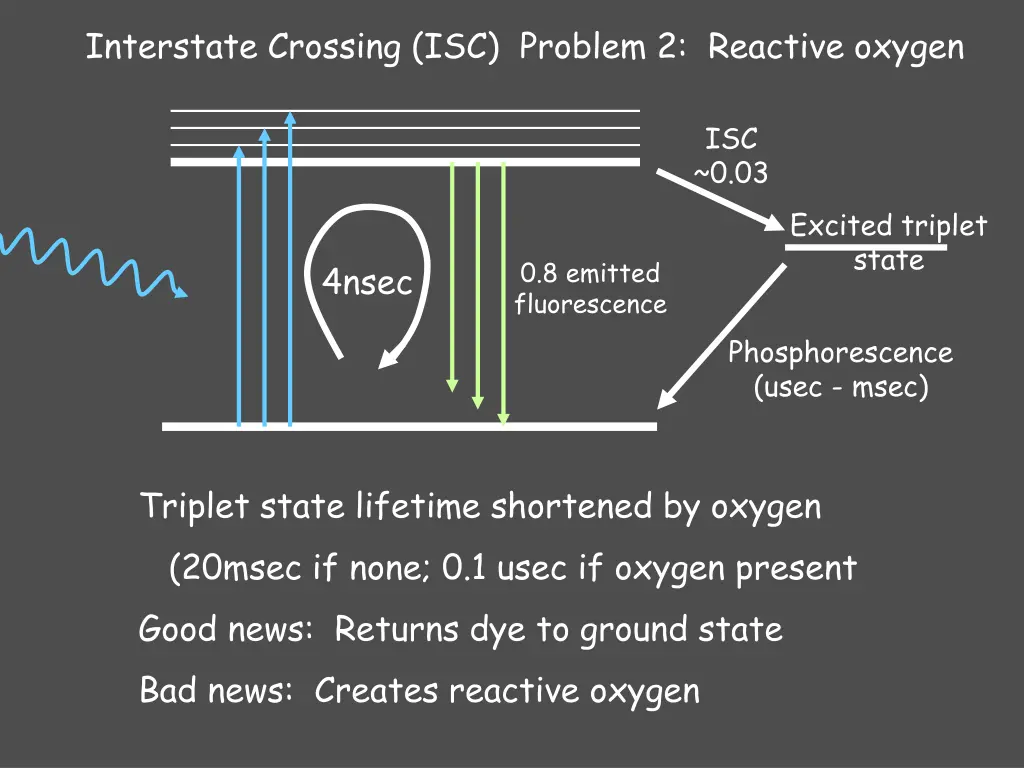 interstate crossing isc problem 2 reactive oxygen