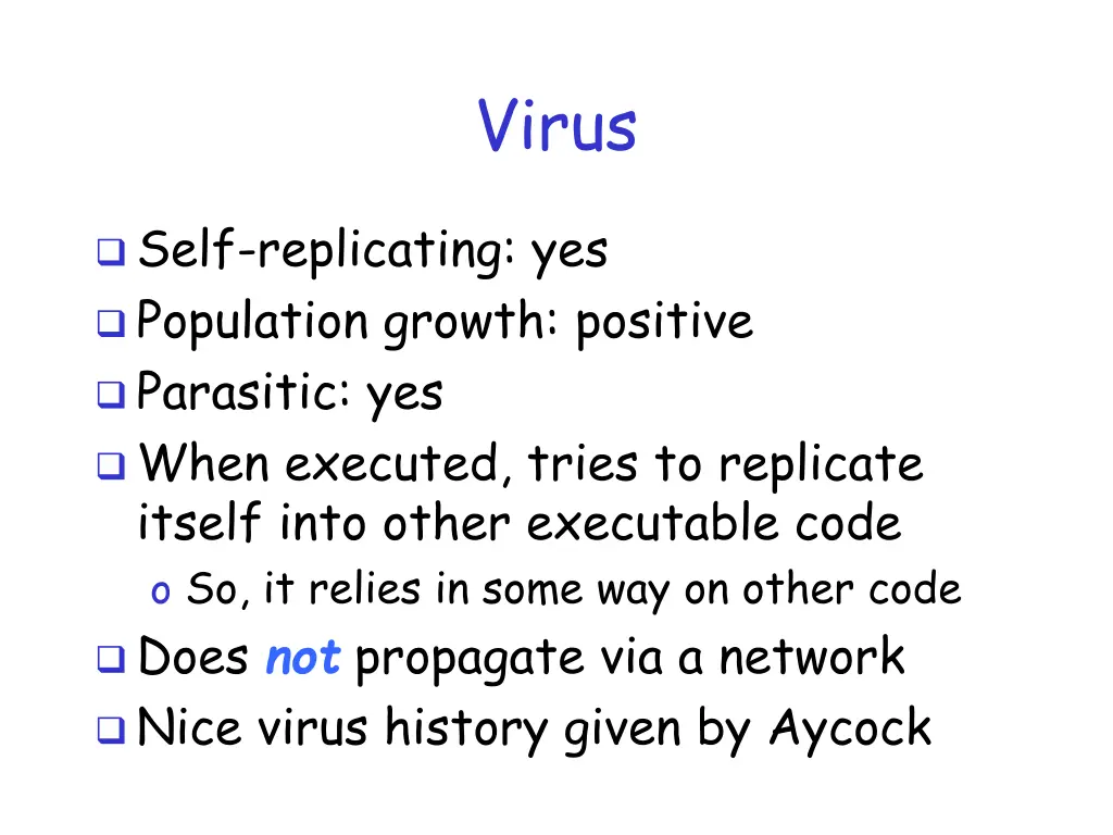 virus