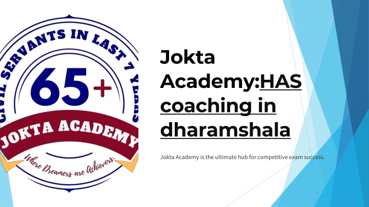 jokta academy has coaching in dharamshala