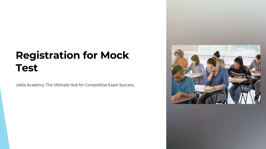 registration for mock test