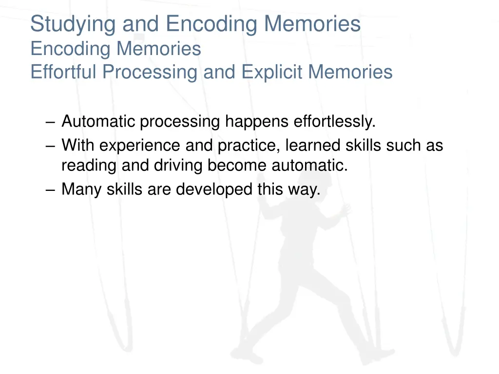 studying and encoding memories encoding memories 2