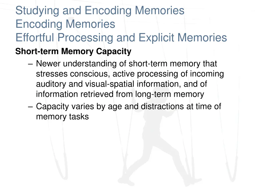 studying and encoding memories encoding memories 6