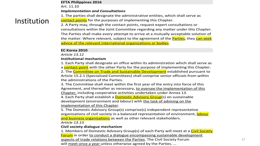 efta philippines 2016 art 11 10 implementation