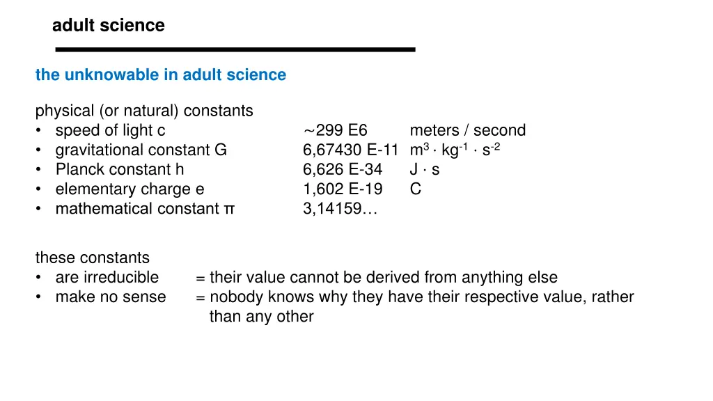 adult science