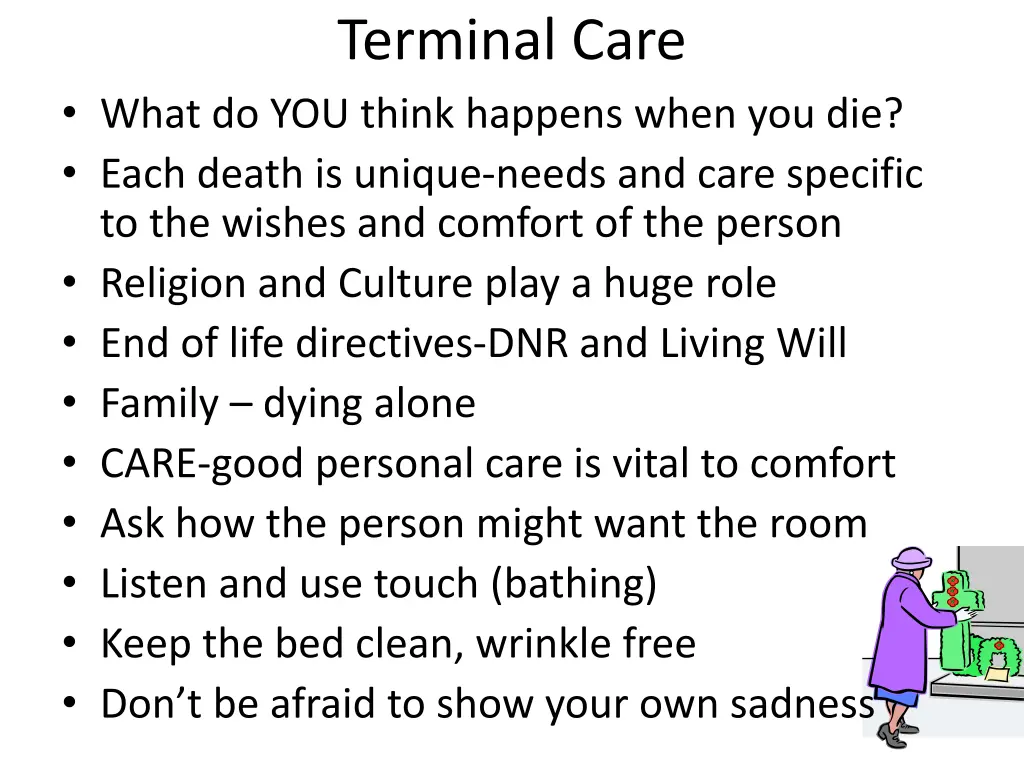 terminal care