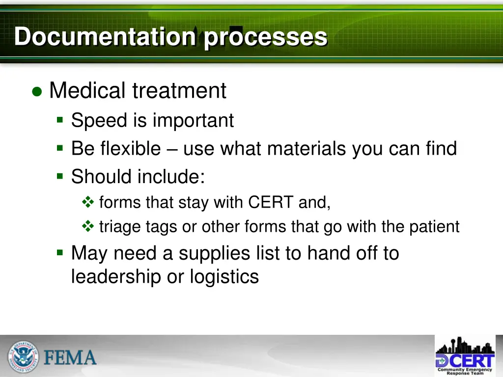 documentation processes 3