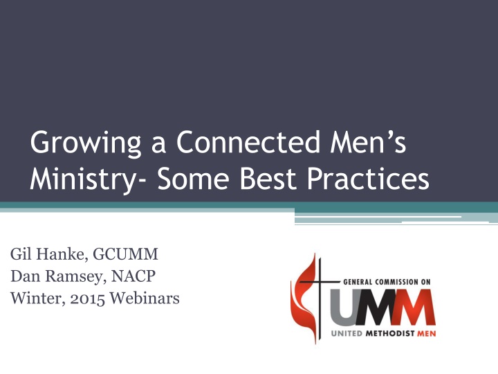 growing a connected men s ministry some best