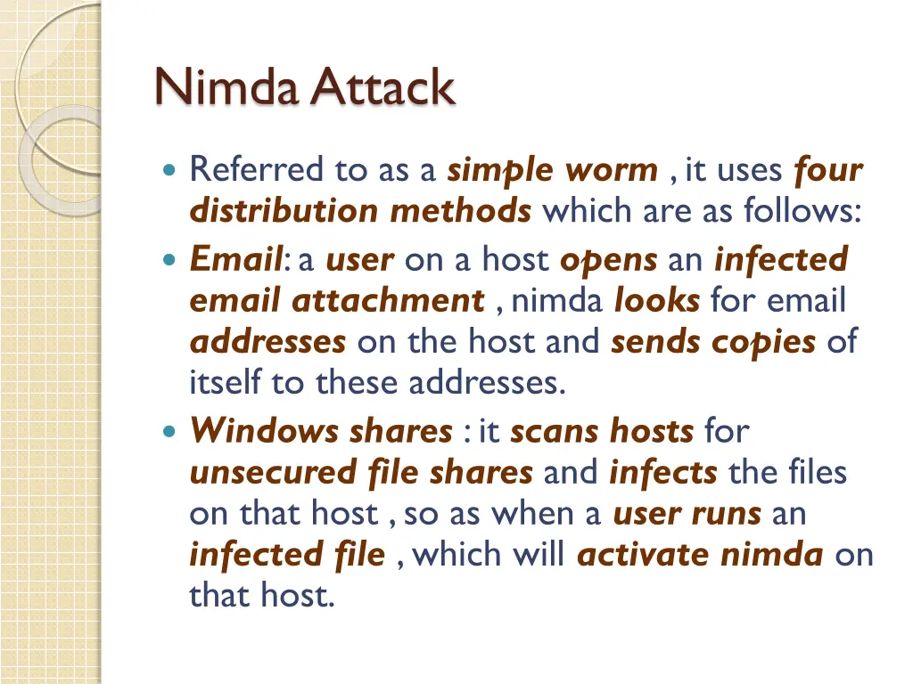 nimda attack