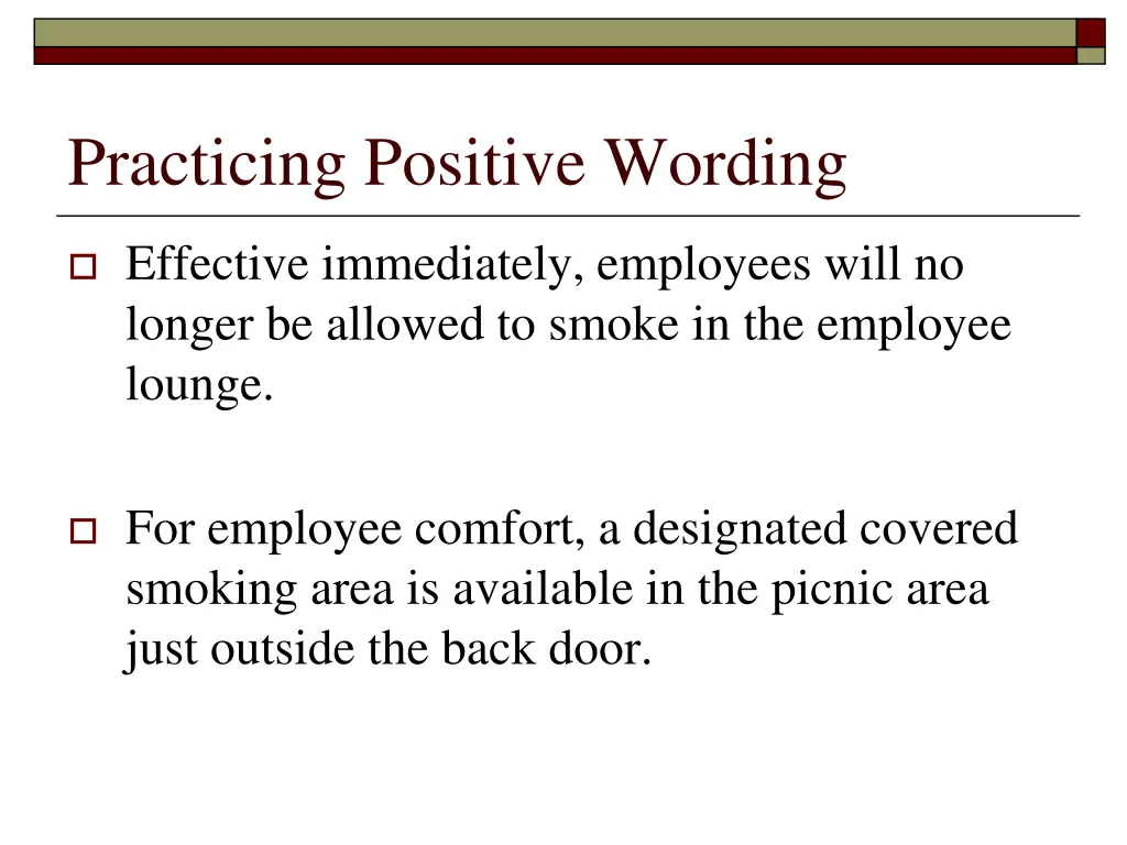 practicing positive wording 5