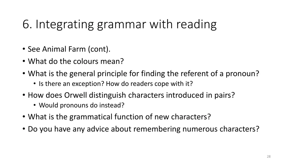 6 integrating grammar with reading