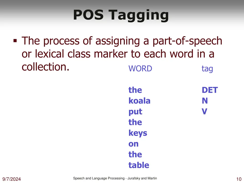 pos tagging 3