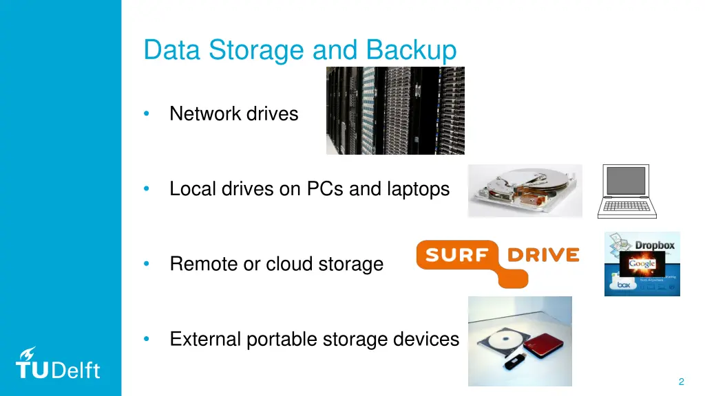 data storage and backup 1