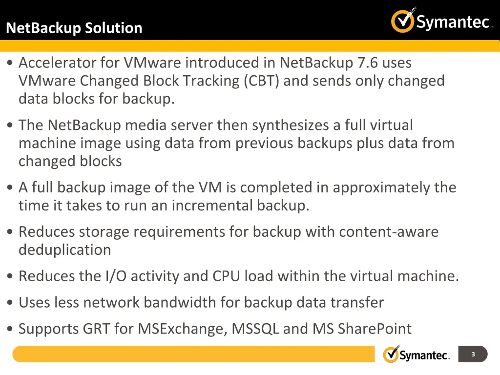 netbackup solution