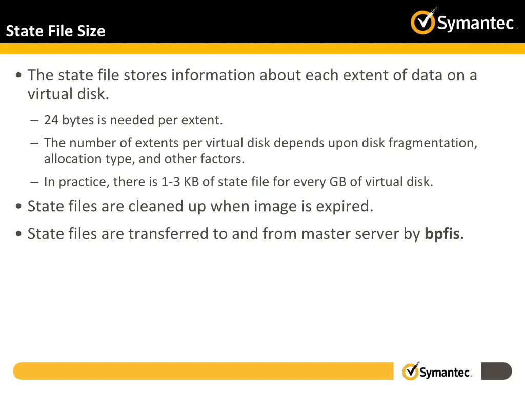 state file size