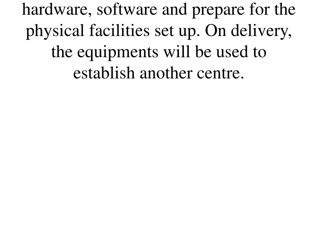 hardware software and prepare for the physical