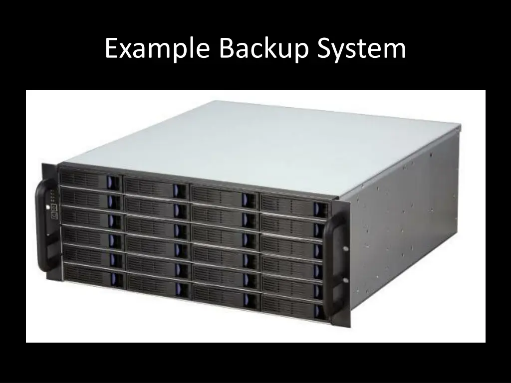 example backup system