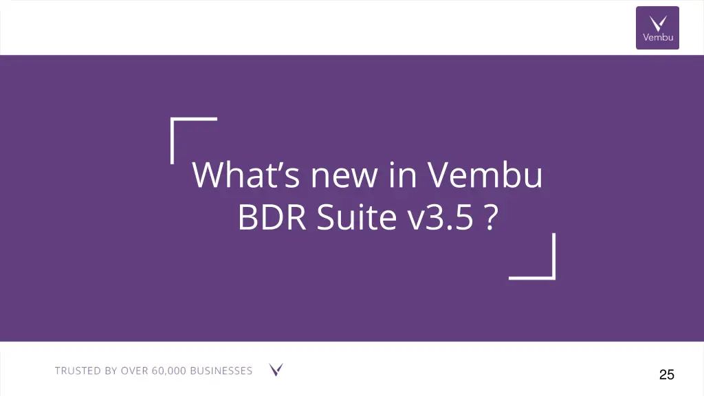 what s new in vembu bdr suite v3 5