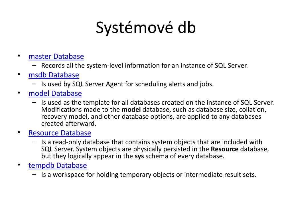 syst mov db