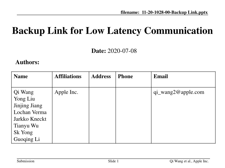 filename 11 20 1028 00 backup link pptx