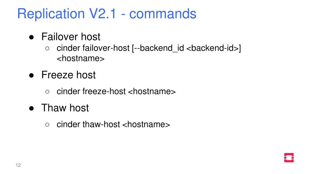 replication v2 1 commands