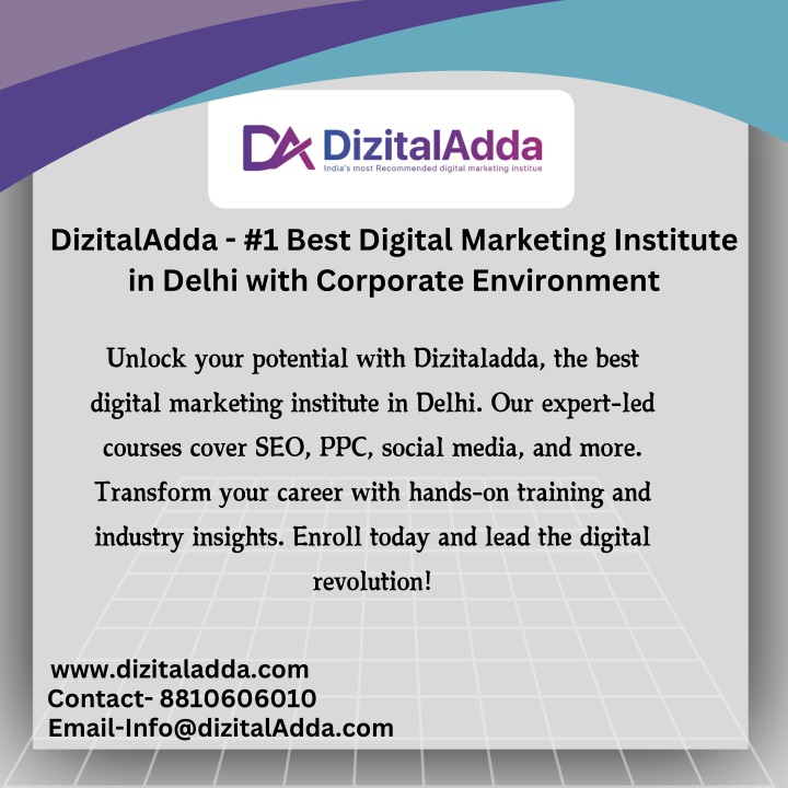 dizitaladda 1 best digital marketing institute