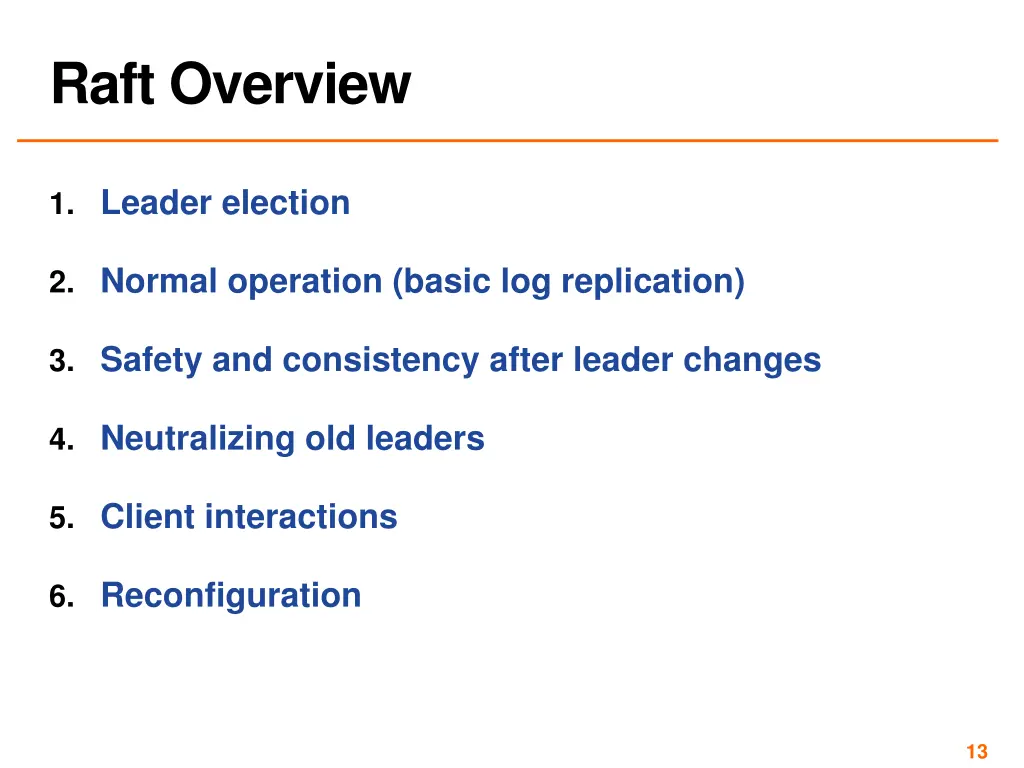 raft overview