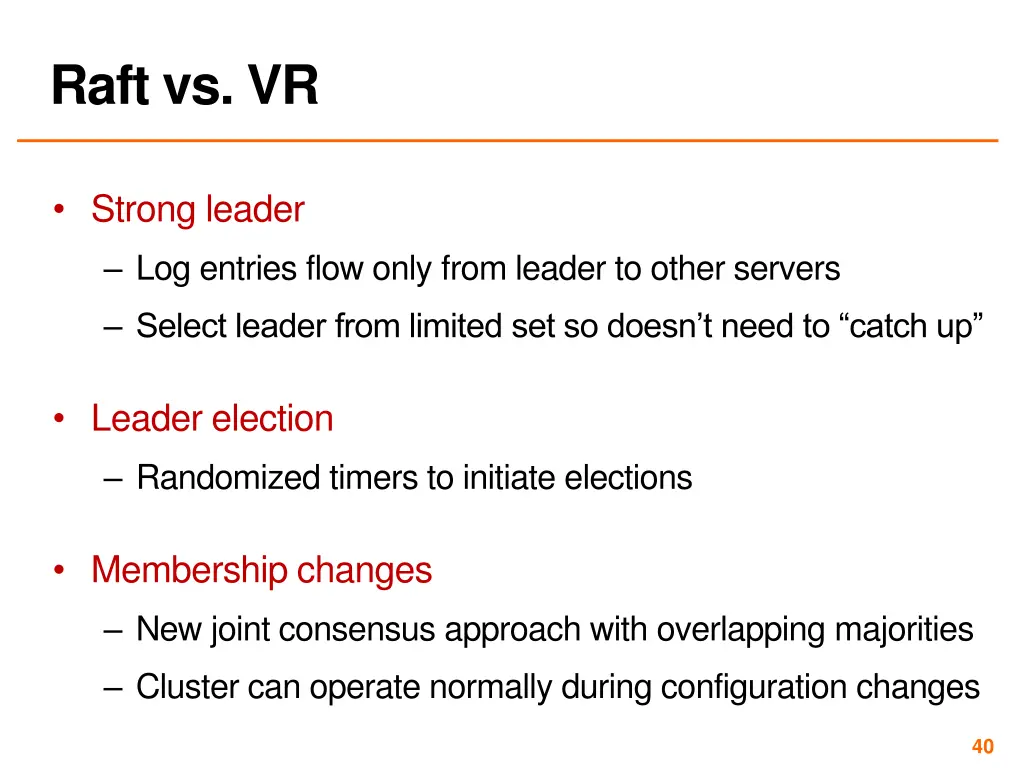 raft vs vr