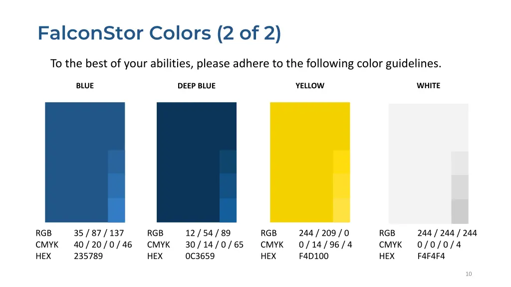 falconstor colors 2 of 2