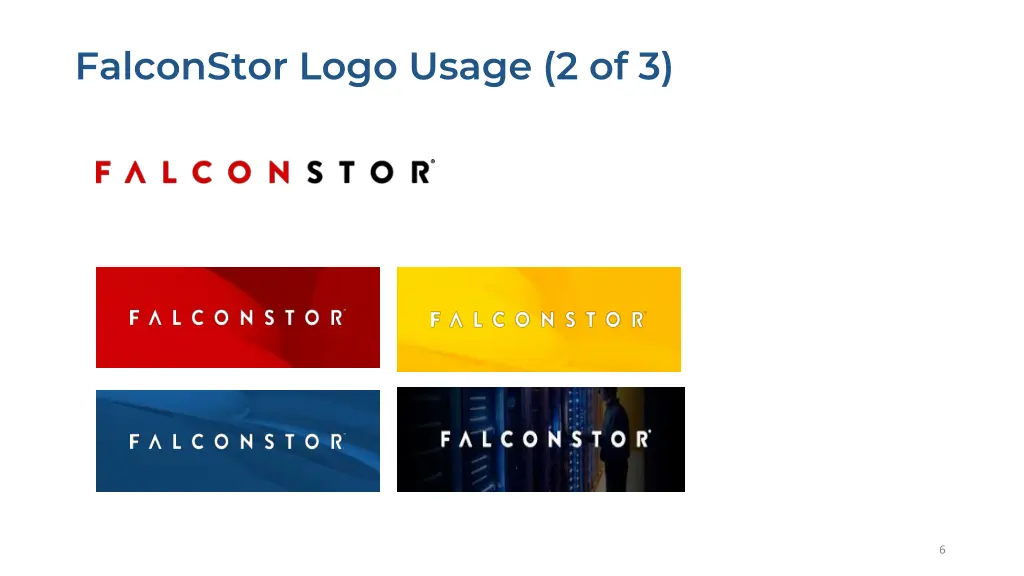 falconstor logo usage 2 of 3