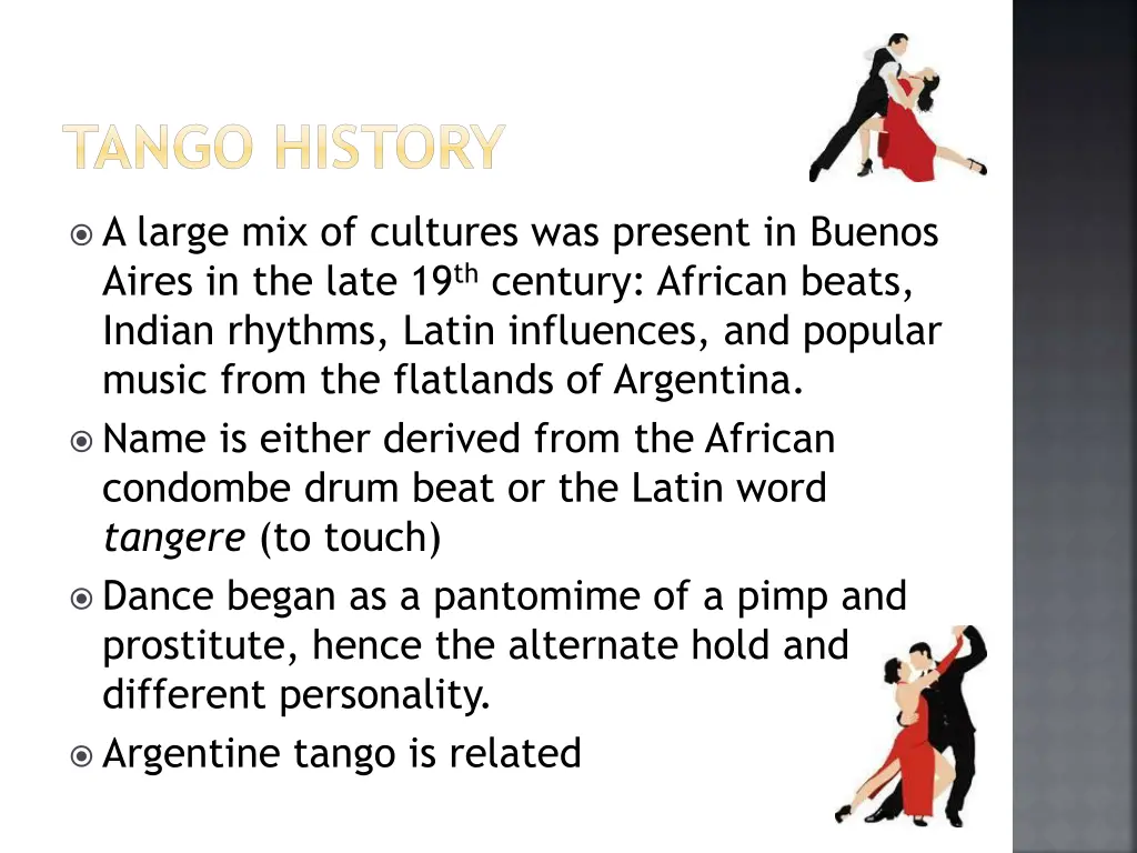 tango history 1