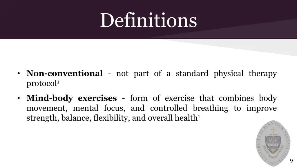 definitions 1