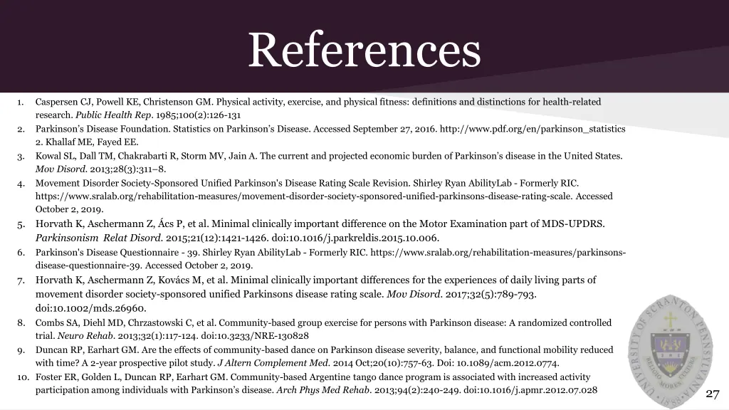 references