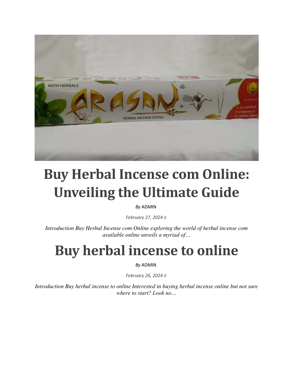 buy herbal incense com online unveiling