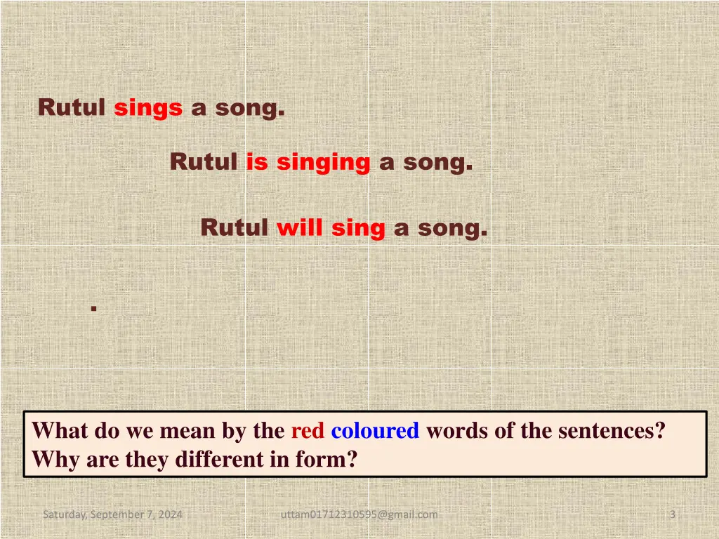 rutul sings a song