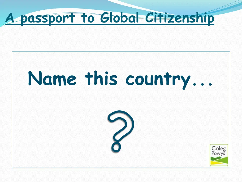 a passport to global citizenship 2