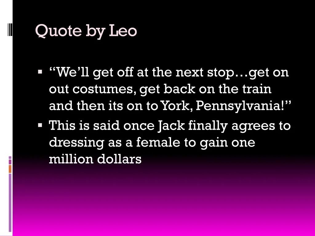 quote by leo