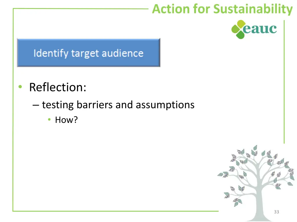 reflection testing barriers and assumptions how