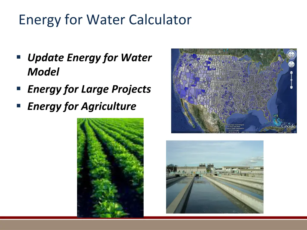 energy for water calculator