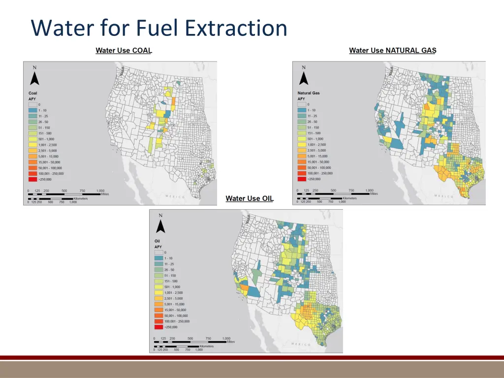 water for fuel extraction