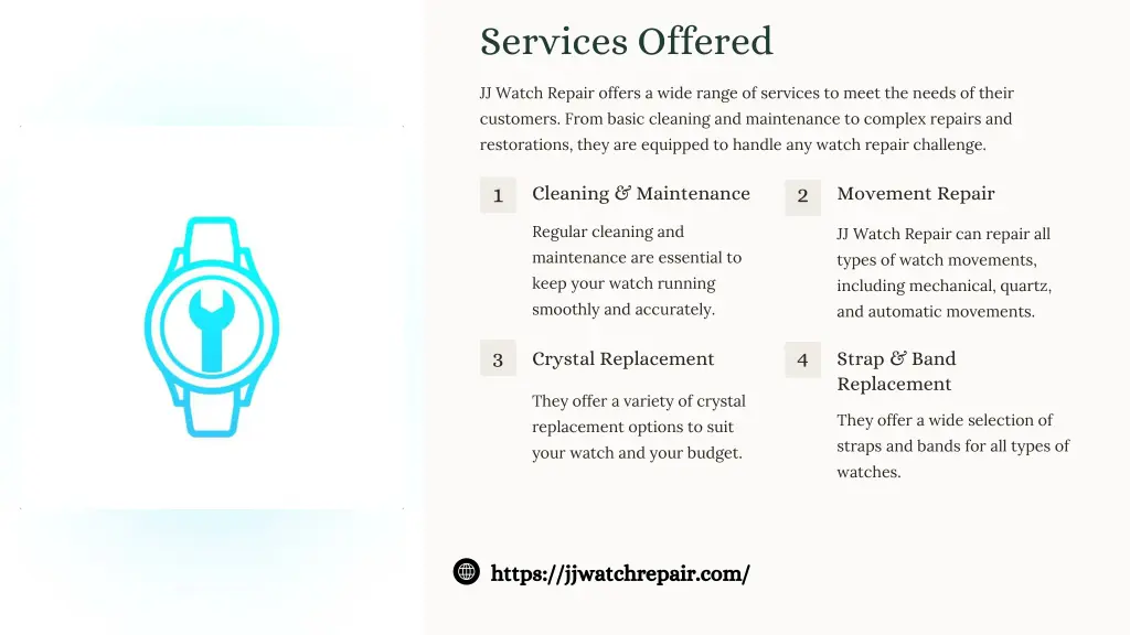 services offered