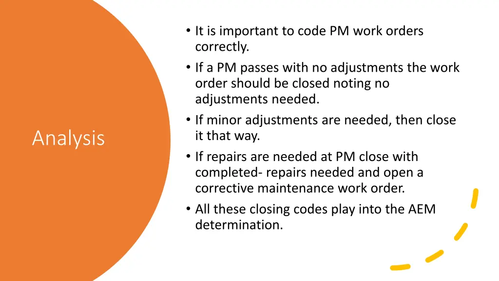 it is important to code pm work orders correctly