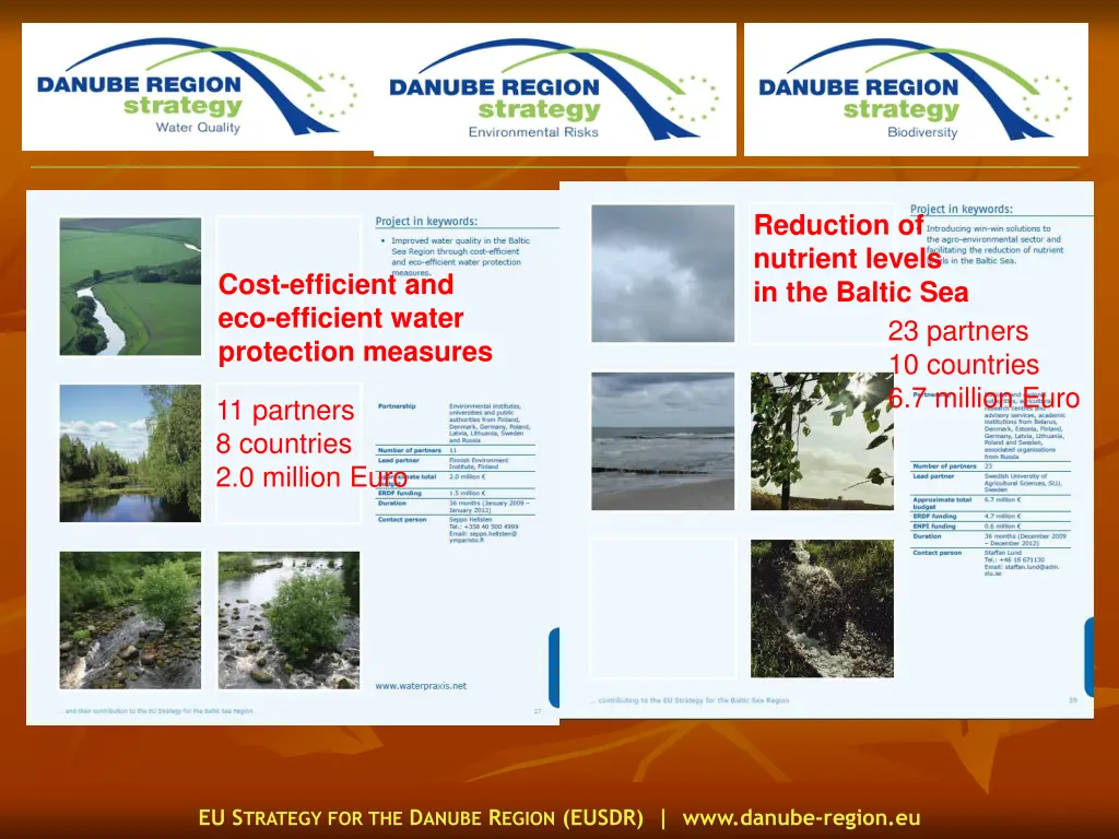 reduction of nutrient levels in the baltic sea