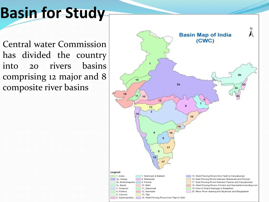 basin for study