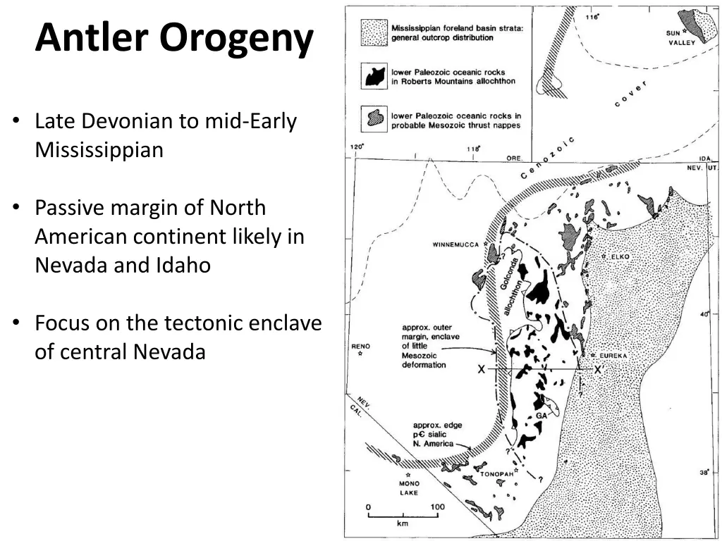 antler orogeny