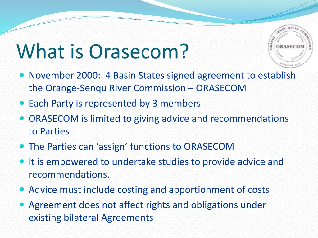 what is orasecom