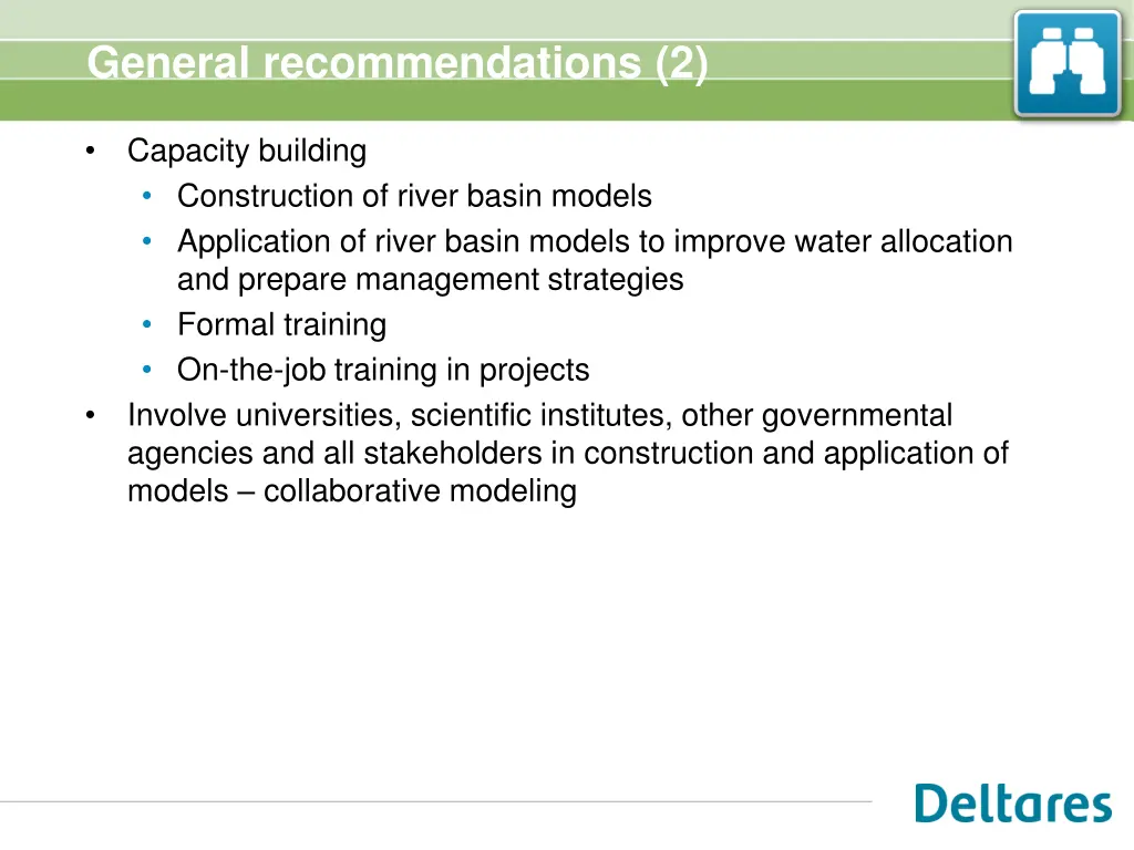 general recommendations 2