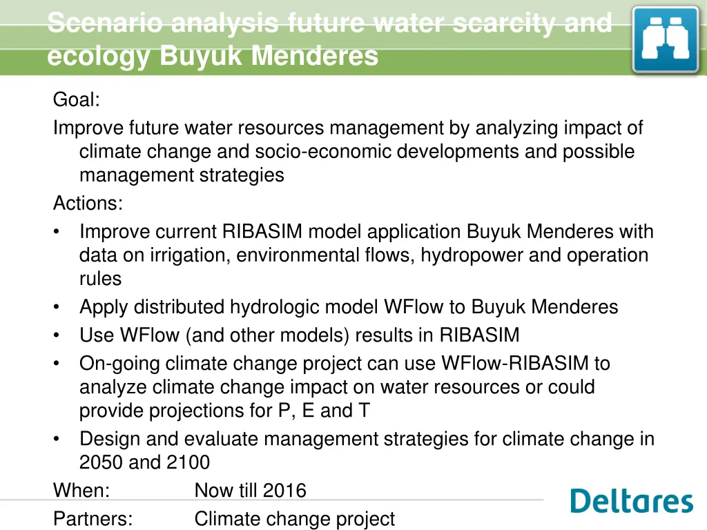 scenario analysis future water scarcity